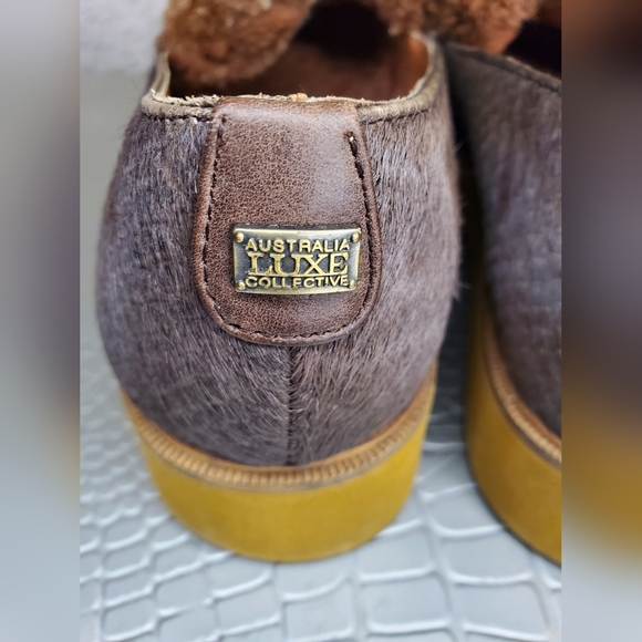 Australia Luxe Colective Bombay Shearling Beva Color Shoes - Picture 6 of 10